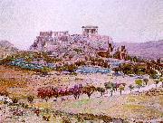 Charles Gifford Dyer Acropolis Sweden oil painting reproduction